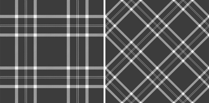 Vector tartan background of fabric textile check with a plaid pattern texture seamless.