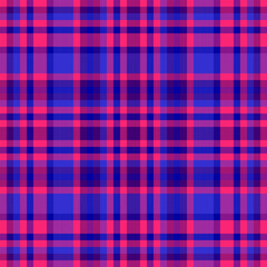 Background textile texture of check tartan fabric with a vector seamless pattern plaid.