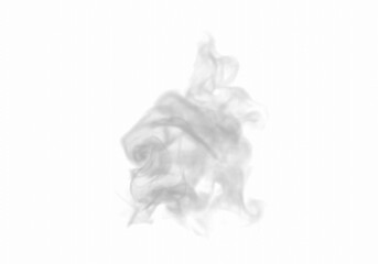 render of isolated smoke texture on blackground