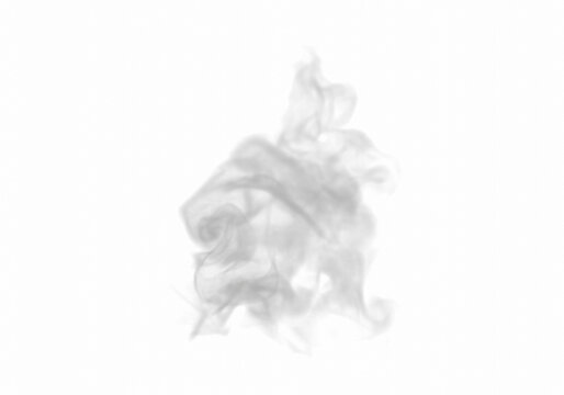 render of isolated smoke texture on blackground