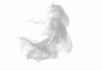 render of isolated smoke texture on blackground