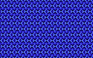 Blue abstract background of x pattern for book cover design and wrapping paper.