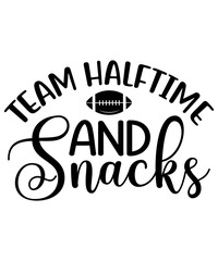 Team Halftime and Snacks transparent png file on white background