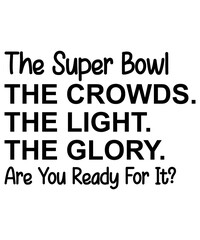 the super bowl the crowds. the light. the glory. are you ready for it? transparent png file on white background