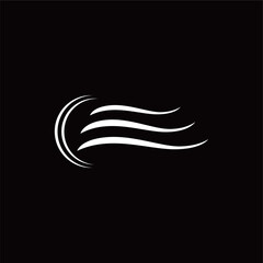 The tribal letter E logo is suitable for graphic needs