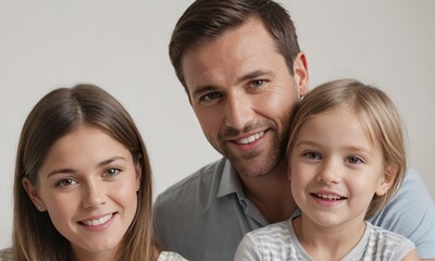 Blessed Moments: A Happy Family Creating a Tapestry of Love Around Their Beloved Child