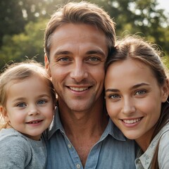 Family Bliss: Smiles, Sunshine, and togetherness - Cherished Moments with Our Little One