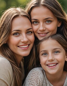 Joyful Moments: A Happy Family Radiating Love and Laughter with Their Precious Child