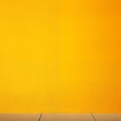 Yellow color  wall background ai generated