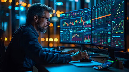 Analyzing Stock Charts. Digital Trading