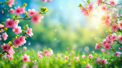Obraz na płótnie Canvas Colorful Springtime Background