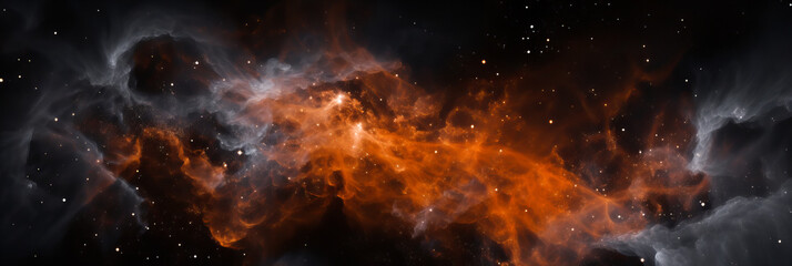Fototapeta premium Cosmic Cascade. Nebulaic Beauty.Cosmic Kaleidoscope