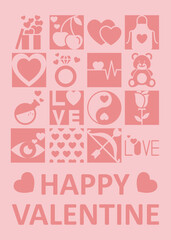 Happy Valentine Day, background, Banner, template
