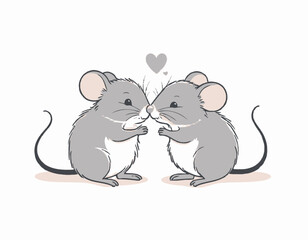 Rats in love