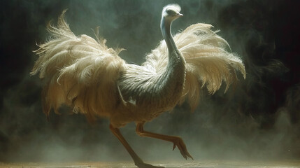 Ostrich Ballet on Stage