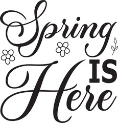 spring is here SVG