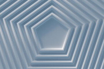 3D Geometry  Shape Backgrounds - Light  Blue + Dark Blue