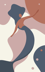 Abstract background poster. Good for fashion fabrics, postcards, email header, wallpaper, banner, events, covers, posters, advertising, and more. Women's day, mother's day background.