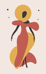 Abstract background poster. Good for fashion fabrics, postcards, email header, wallpaper, banner, events, covers, posters, advertising, and more. Women's day, mother's day background.