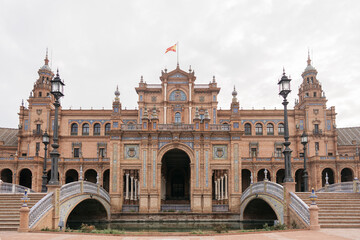 Naklejka premium plaza de espana