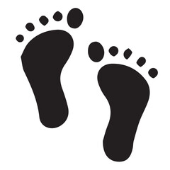 human footprints