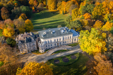 Palaces and park ensemble in Ostromecko (Bydgoszcz, Poland)