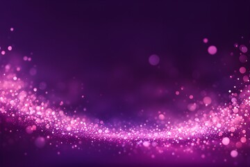 Obraz premium Mauve glow particle