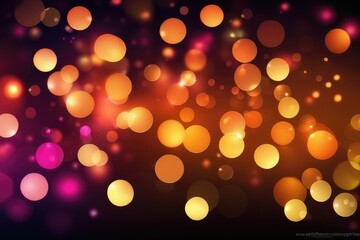 Obraz premium Colorful abstract bokeh background