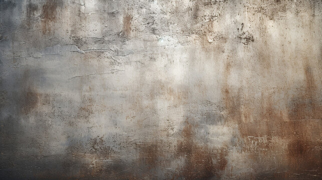Abstract, Aged, Aluminum texture background, generative AI