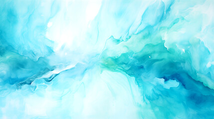 Obraz premium Abstract blue background watercolor painting texture for design.
