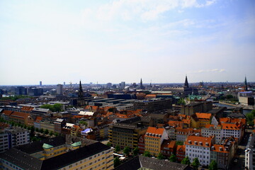 Fototapeta na wymiar Views of Copenhagen Denmark
