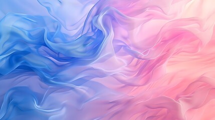 Obraz premium Pastel Fluid Art Background in Blue and Pink