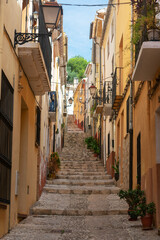 Biar town , Alicante, Valencia, Spain, Europe.