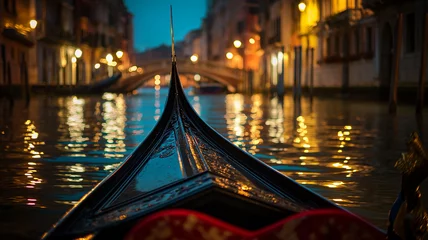Tuinposter with gondola journey in venice © Creative-Touch