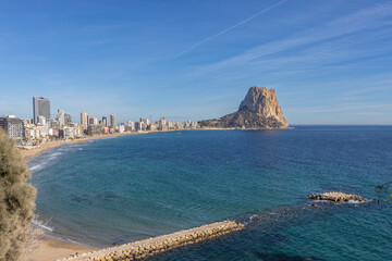 Calp, Spain - January 3 2024 