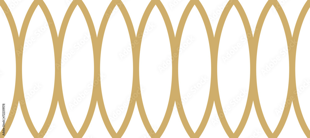 Poster Diagonal lines in circle forms, voluminous seamless repeatable texture