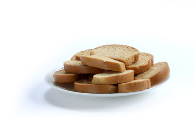 Crunchy Rusk or Toast for healthy life