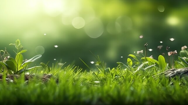 Green nature background 