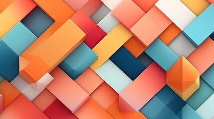 colorful shapes background