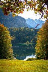 Goldener Oktober in den Allg&auml;uer Alpen bei Oberstdorf.
