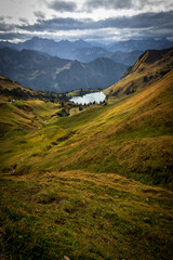 Goldener Oktober in den Allg&auml;uer Alpen bei Oberstdorf.