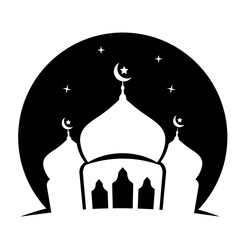 Islamic Mosque Silhouette