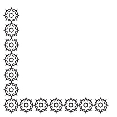 Islamic Frame Corner