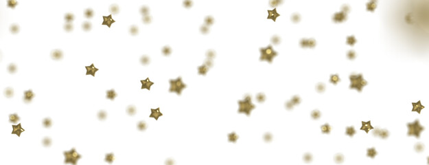 Stars - stars. Confetti celebration, Falling golden abstract decoration for party, birthday celebrate,