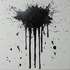 Mystical Expressions: Revealing the Magic of Black Inkblot Art Created by AI