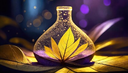 yellow and purple flower