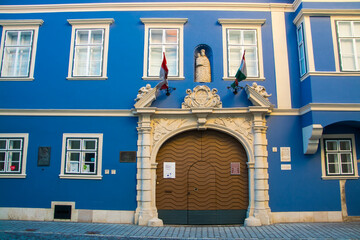 Old palace house in the centre of Sopron