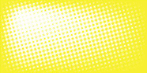 Yellow and black backdrop with dot halftone pattern element. Abstract brush grunge background. retro comic concept for your graphic design, banner or poster.
