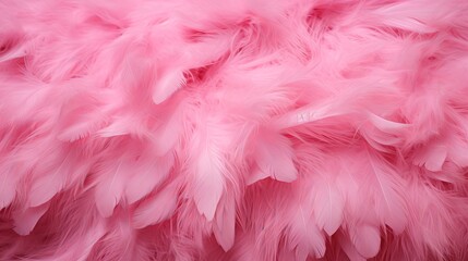 Trendy pink feather texture   abstract macro fluffy feather background close up