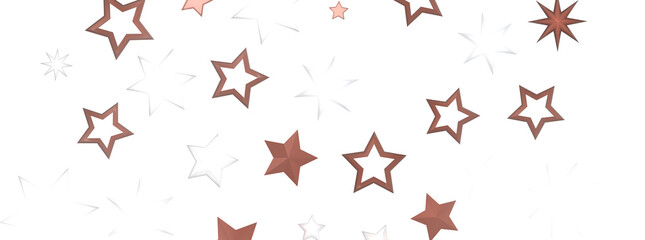 Radiant Showers: Immerse Yourself in a Spellbinding 3D Gold Stars Downpour